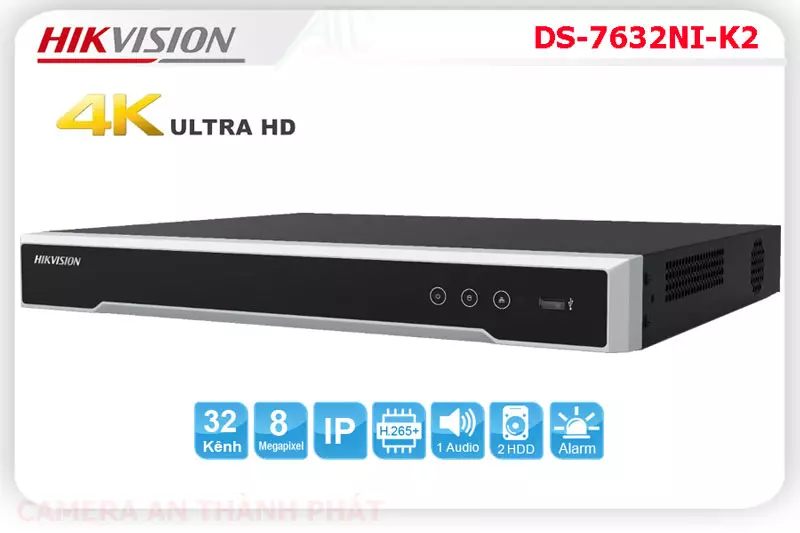 Đầu thu hình IP HIKVISION DS 7632NI K2,DS-7632NI-K2 Giá rẻ,DS-7632NI-K2 Giá Thấp Nhất,Chất Lượng