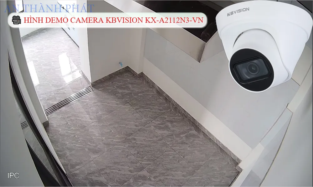 hình demo camera quan sát Kbvision KX-A2112N3-VN