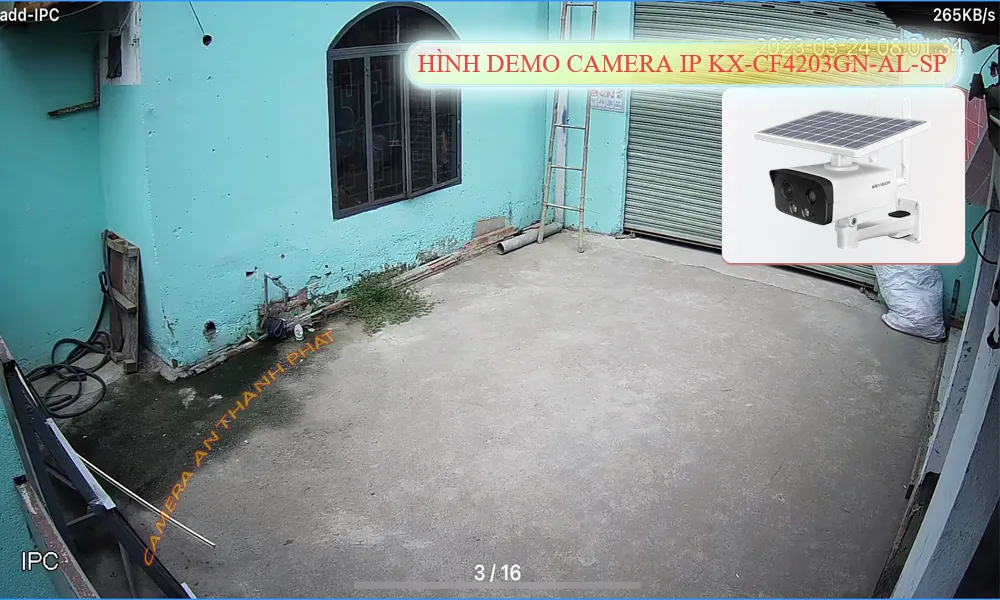 hình demo camera Kbvision KX-CF4203GN-AL-SP