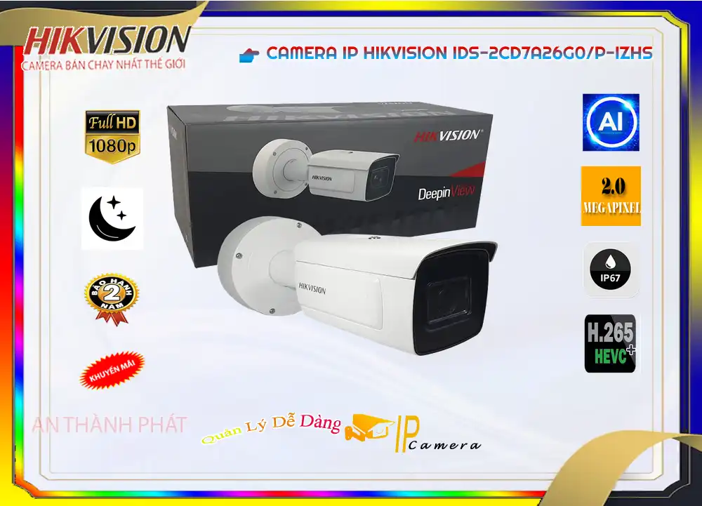 iDS-2CD7A26G0/P-IZHS sắc nét Hikvision iDS-2CD7A26G0/P-IZHS sắc nét Hikvision