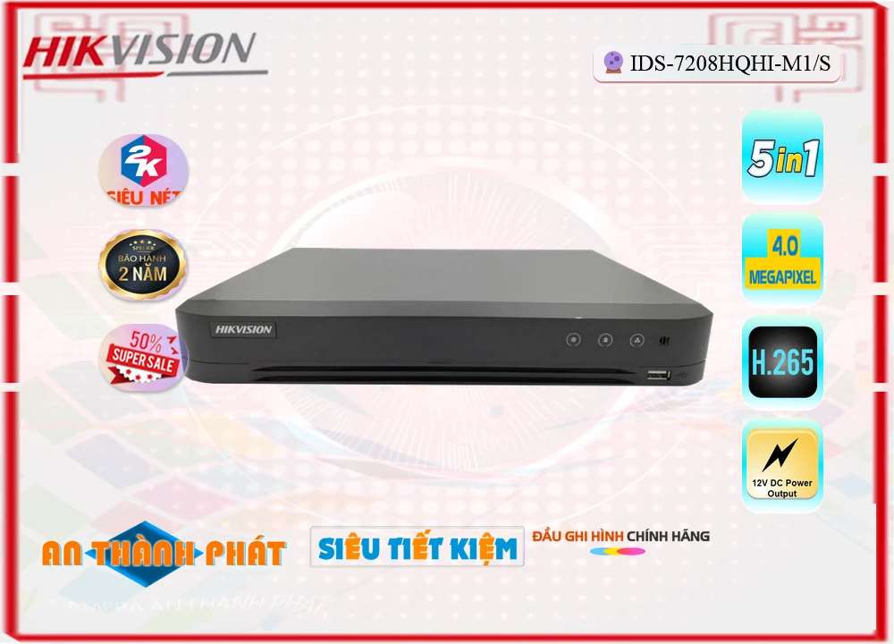 Đầu Ghi Hình Hikvision DS-7208HQHI-M1/S,Chất Lượng iDS-7208HQHI-M1/S,iDS-7208HQHI-M1/S Công Nghệ