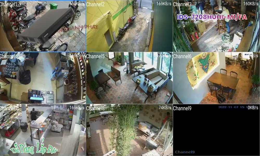 iDS-7208HUHI-M1/FA sắc nét Hikvision ➠