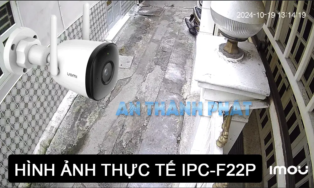 Camera IP WIFI ngoài trời IPC-F22P Sắc Nét Camera IP WIFI ngoài trời IPC-F22P Sắc Nét
