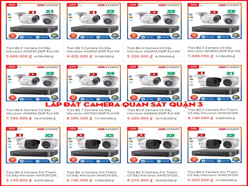 Công Ty Lắp Camera Quận 3