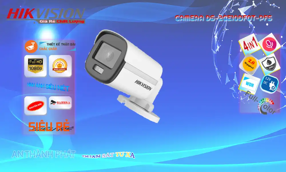  Loại Camera Giá re  Dùng Bộ Lắp camera full color hikvision gia re